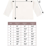 Lilax Girls' Basic Long Sleeve Round Neck Cotton T-Shirt