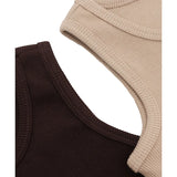 Girls 2-Pack Basic Cropped Tank Top