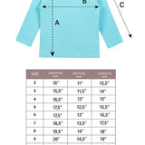 Lilax Girls' Basic Long Sleeve Round Neck Cotton T-Shirt