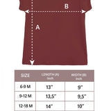 Baby Girls' Basic T-Shirt Short Sleeve Crewneck Tee