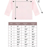 Lilax Girls' Basic Long Sleeve Round Neck Cotton T-Shirt