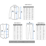 Boys Formal Suit 4 Piece Vest, Pants and Tie Dresswear Suit Set