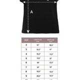 Girls' Basic Short Puff Sleeve Round Neck Cotton T-Shirt