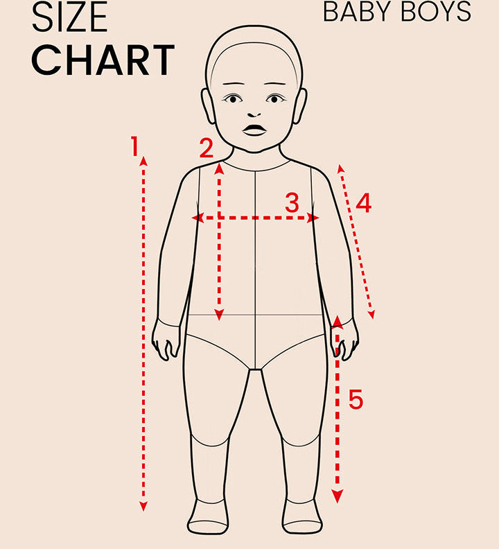 Baby Clothes Size Chart & Guide