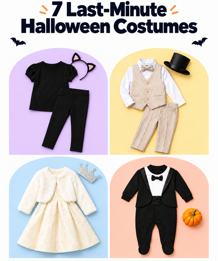 7 Last-Minute Halloween Costumes for Kids Using Everyday Clothes