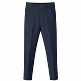 Boys Formal Suit 4 Piece Vest, Pants and Tie Dresswear Suit Set