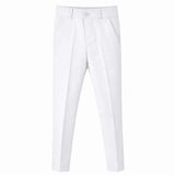 Boys Formal Suit 4 Piece Vest, Pants and Tie Dresswear Suit Set