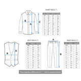 Boys Formal Suit 4 Piece Vest, Pants and Tie Dresswear Suit Set