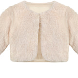 Girls' Bolero Cozy Faux Fur Jacket Shrug