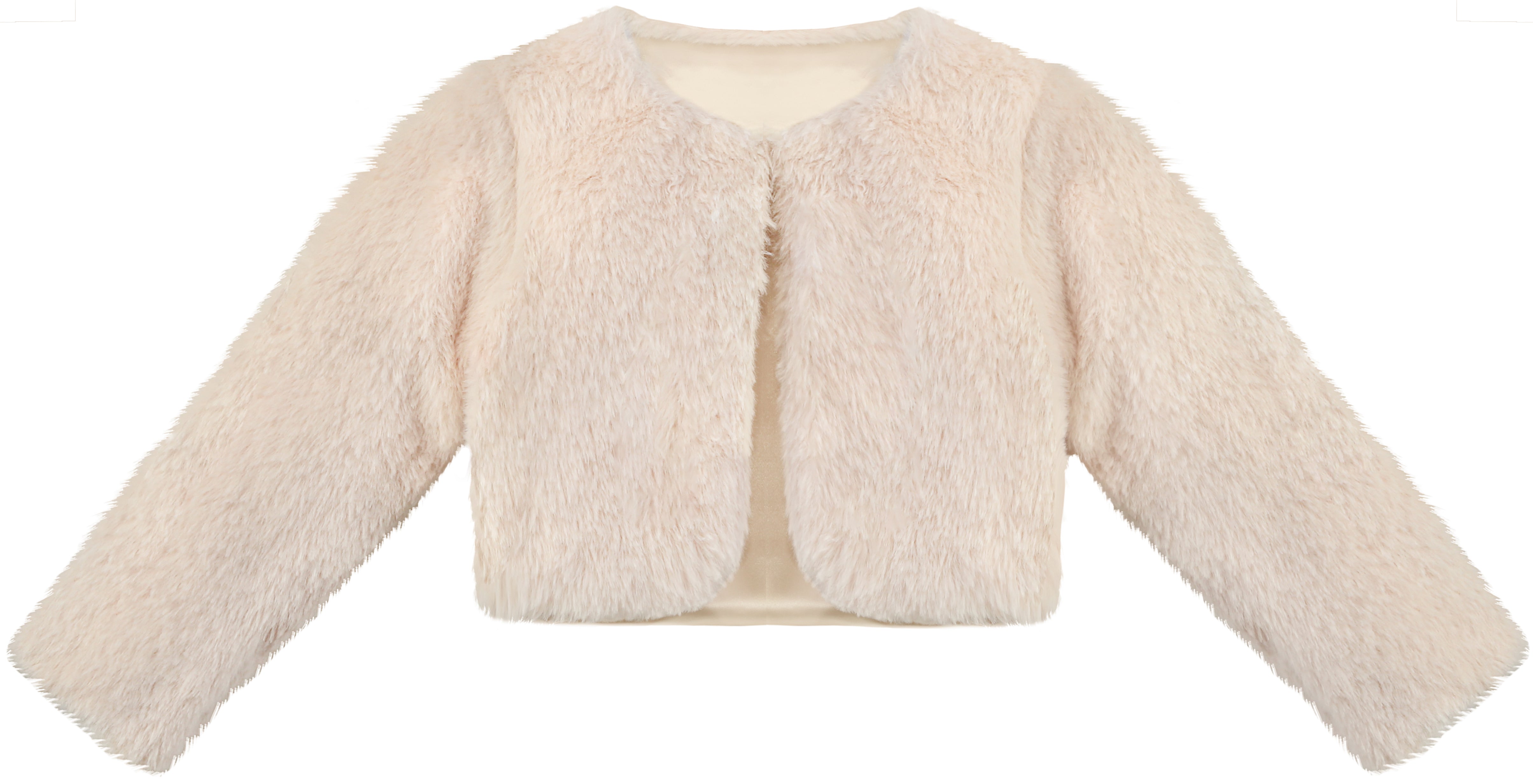 Girls' Bolero Cozy Faux Fur Jacket Shrug