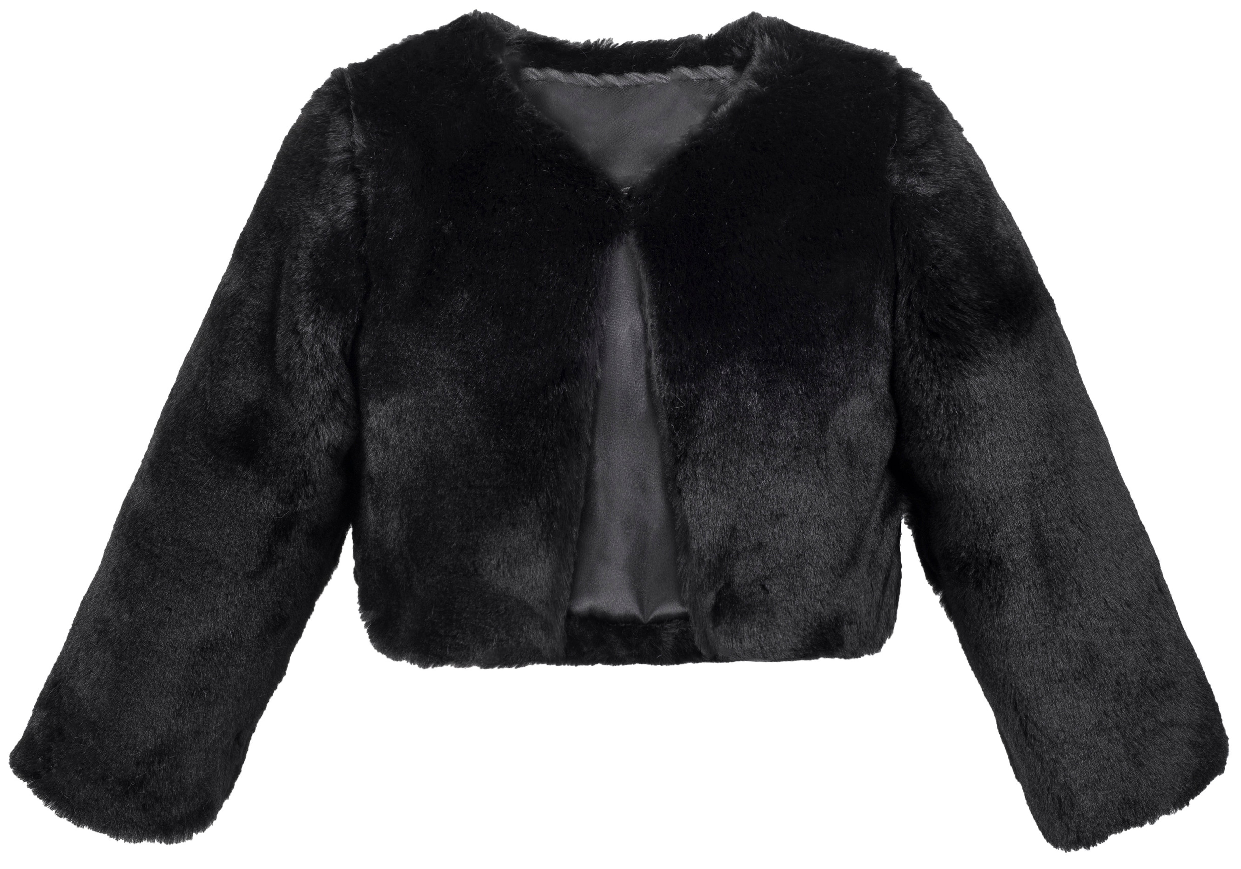 Girls' Bolero Cozy Faux Fur Jacket Shrug