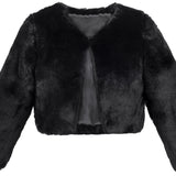 Girls' Bolero Cozy Faux Fur Jacket Shrug