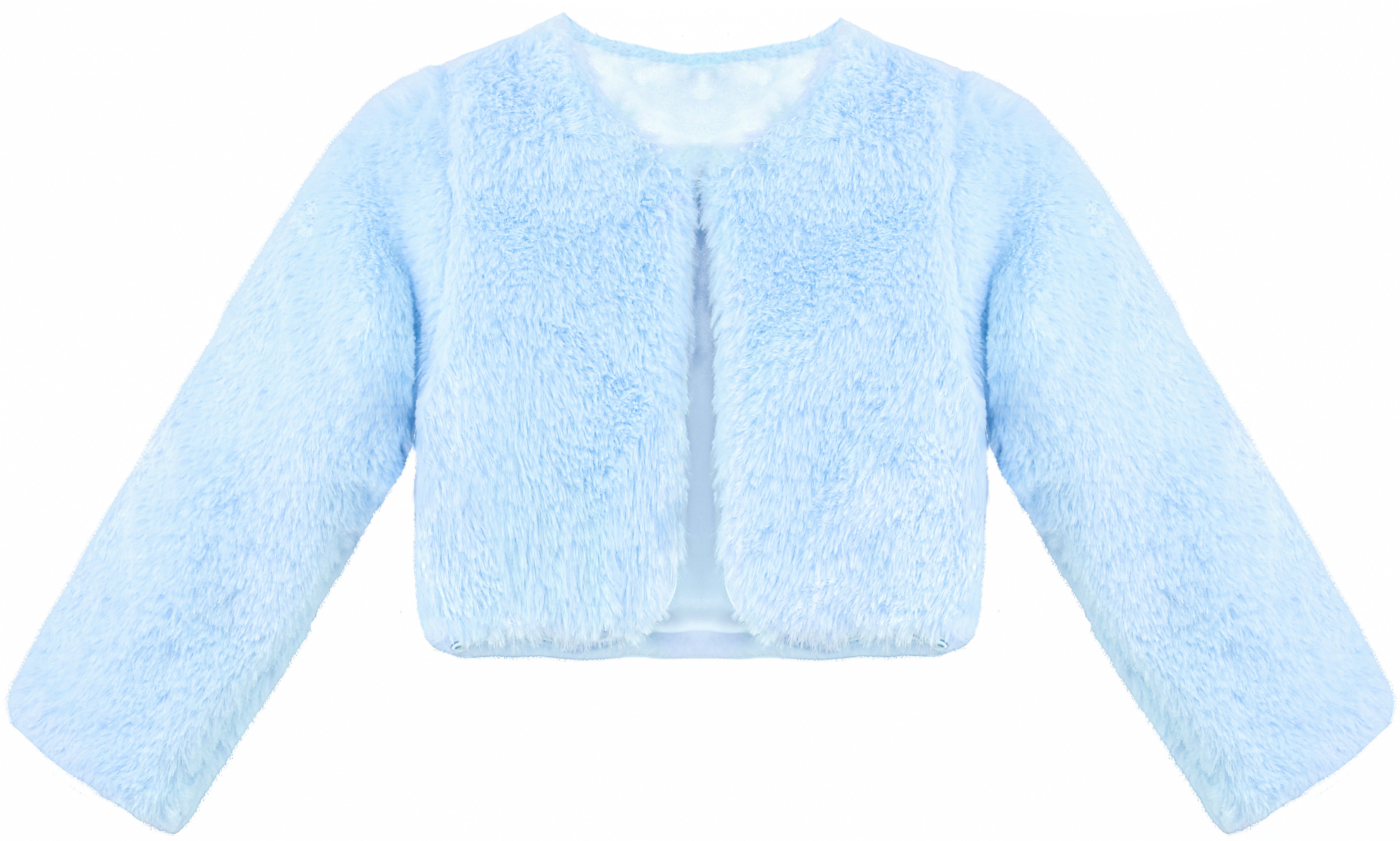 Girls' Bolero Cozy Faux Fur Jacket Shrug