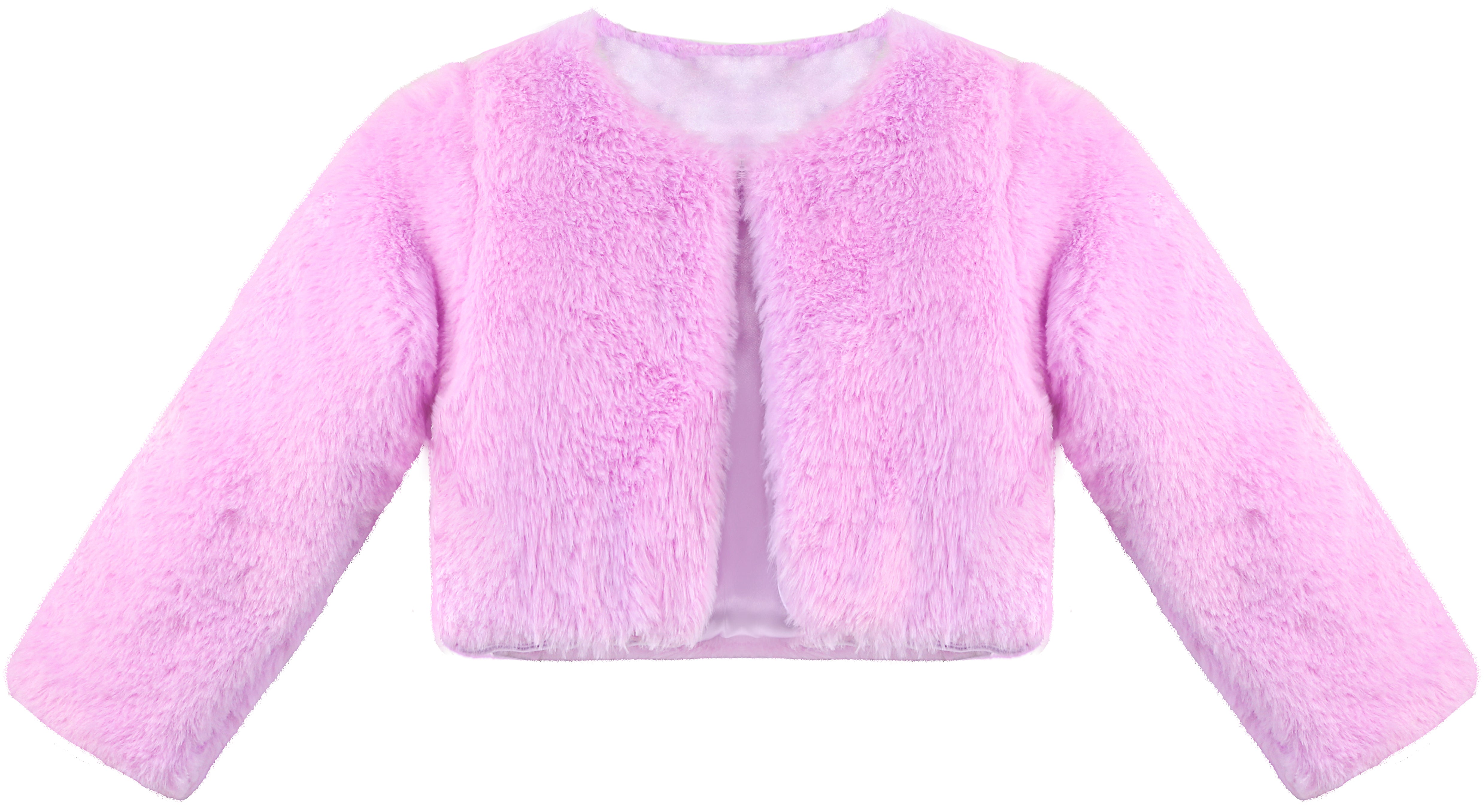 Girls' Bolero Cozy Faux Fur Jacket Shrug