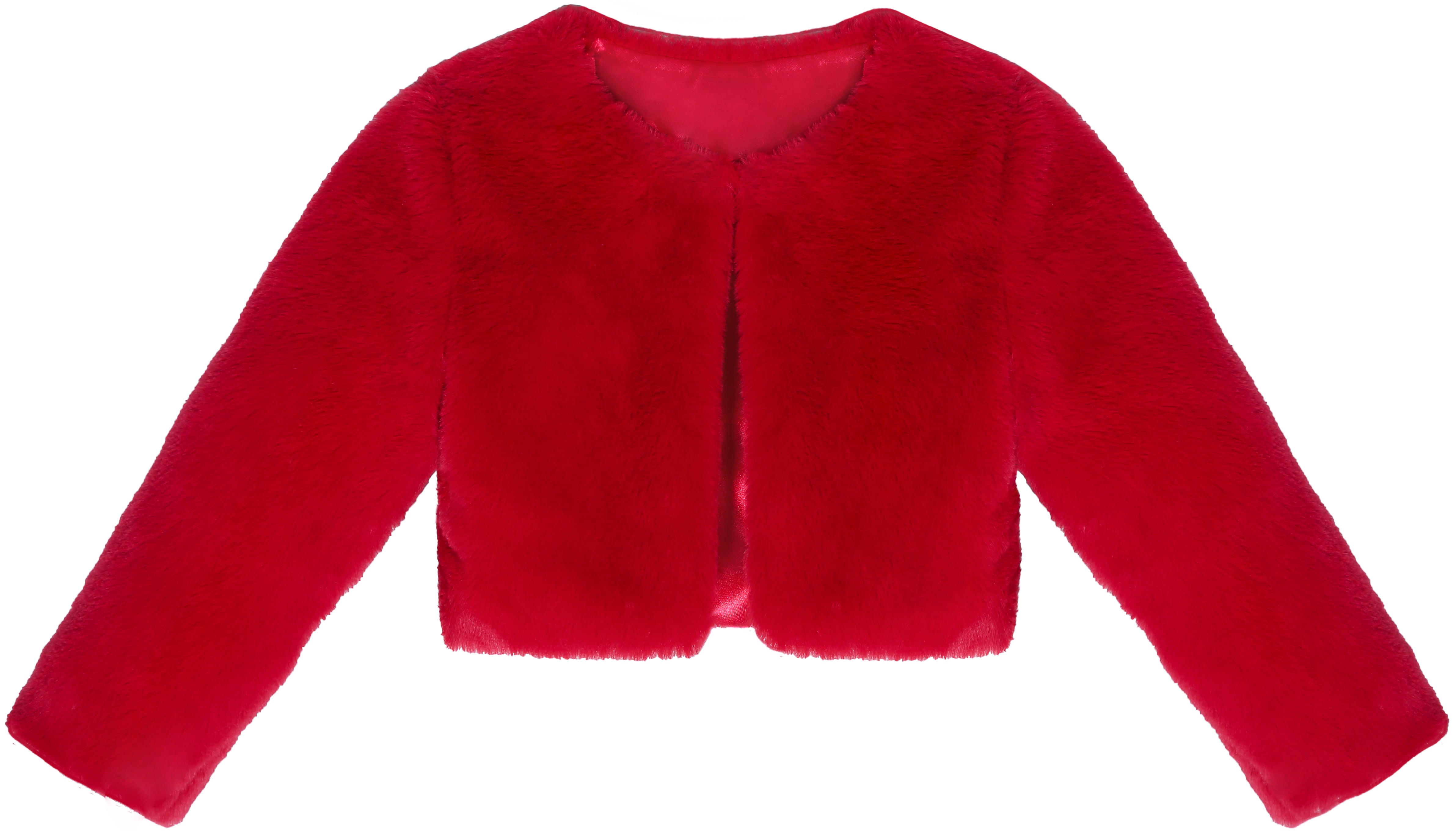 Girls' Bolero Cozy Faux Fur Jacket Shrug