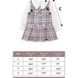 Toddler Girls' Dresses, Long Sleeve Fashion Dress Plaid
