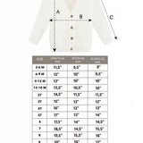 Lilax Little Boys Basic Long Sleeve V-Neck Classic Knit Cardigan Sweater