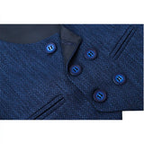 Boys’ Formal Suit Set, Boys Wedding Ring Bearer Outfit for Kids, Dresswear 4 Piece Suit Set