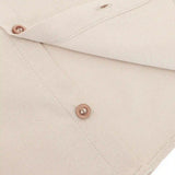 Boys' Button Down Shirt Solid Short Sleeve Classic Solid Oxford Dress Shirt