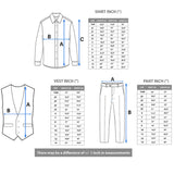 Boys Formal Suit 4 Piece Vest Pants and Tie Dresswear Set / 7-12 Years