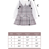 Toddler Girls' Dresses, Long Sleeve Fashion Dress Plaid