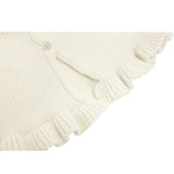 Baby Girls' Knit Long Sleeve Ruffled Cardigan Bolero Shrug