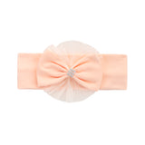 Lilax Baby Girls Newborn Embroidered Flower Dress with Matching Headband
