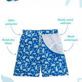 Lilax Boys Swim Trunks Toddler Boy Swim Shorts Bathing Suit Swimwear