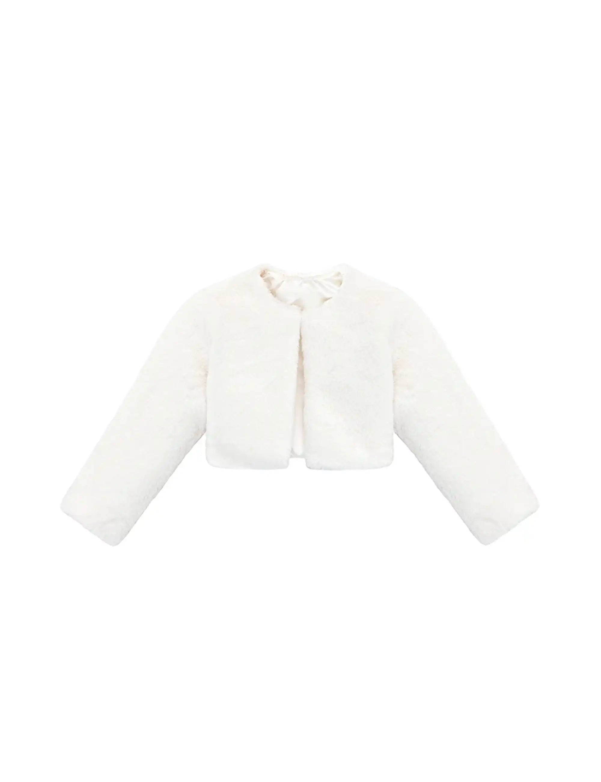 Girls' Bolero Cozy Faux Fur Jacket Shrug