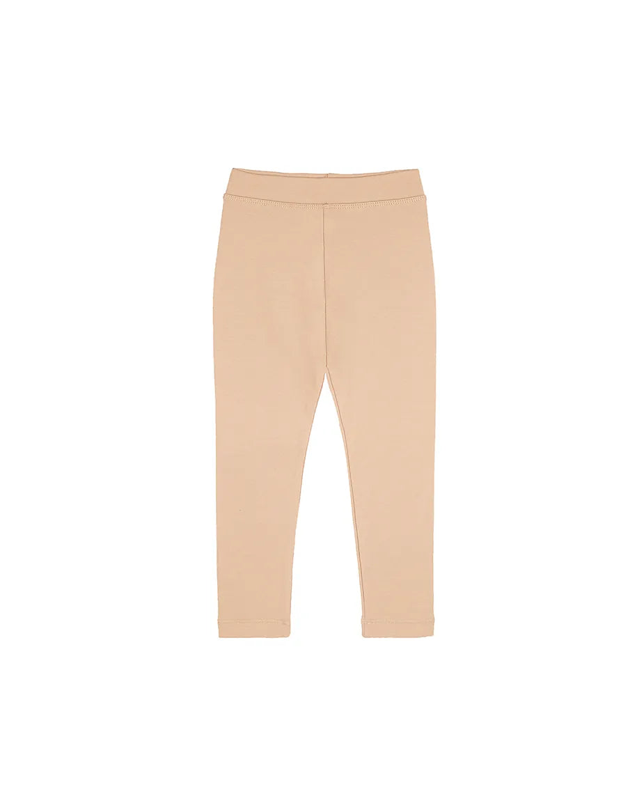 Little Girls Basic Solid Full Length Cotton Soft Legging