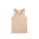 Girls' Soft Solid Cotton Blend Racerback Tank Top / 8 to 10 Years