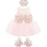 Baby 3-Piece Floral Tulle Dress Set