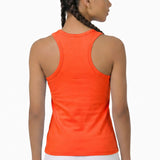 Girls' Soft Solid Cotton Blend Racerback Tank Top