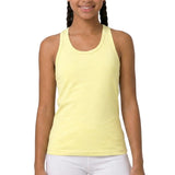 Girls' Soft Solid Cotton Blend Racerback Tank Top