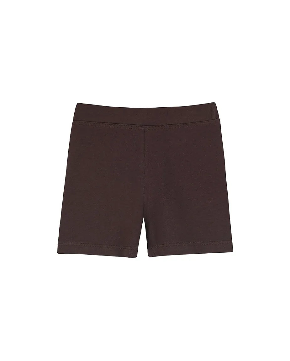 Big Girl Cotton Basic Solid Short