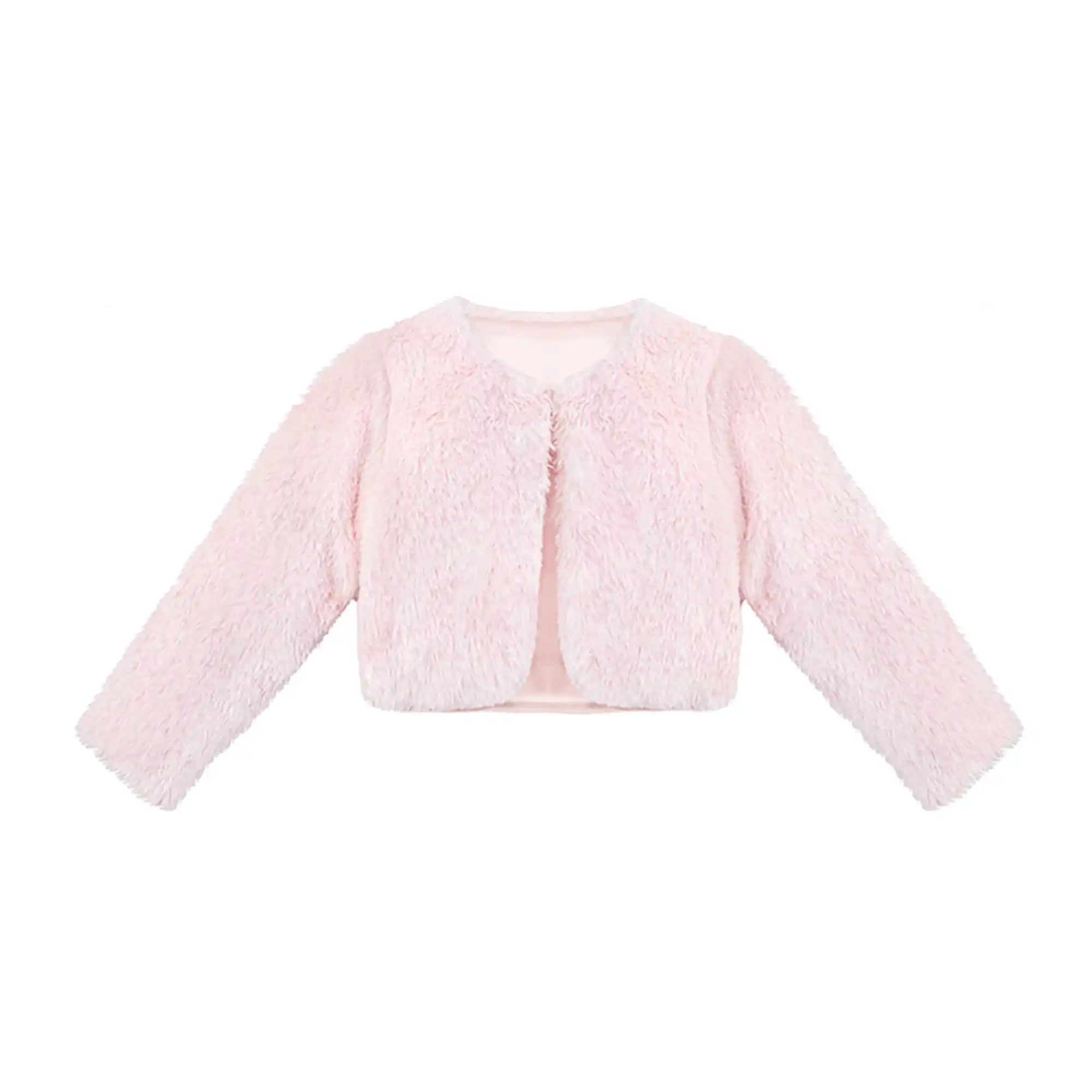 Girls' Bolero Cozy Faux Fur Jacket Shrug