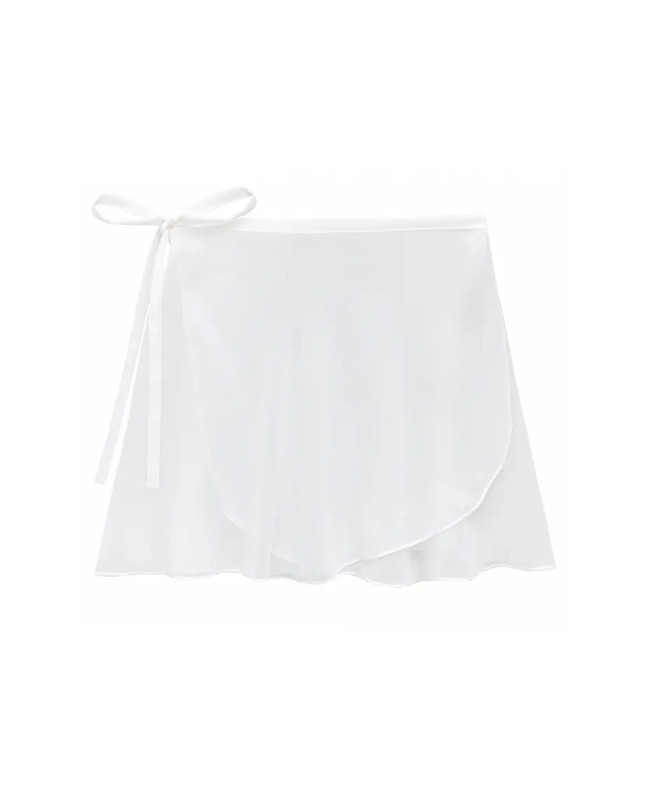 Girls Ballet Skirt Chiffon Wrap/Pull-On Dance Skirt