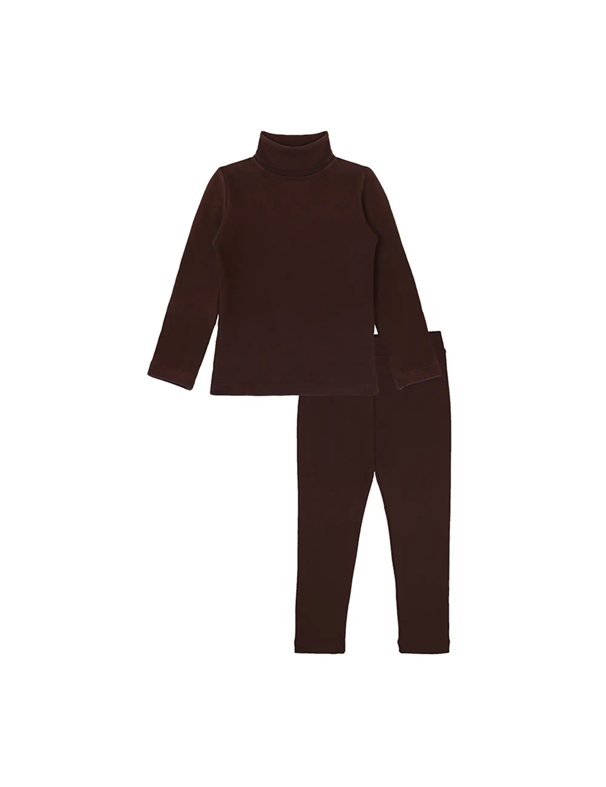 Girls' Long Sleeve Turtleneck Shirt and Leggings, Big & Toddler Girls' Clothings