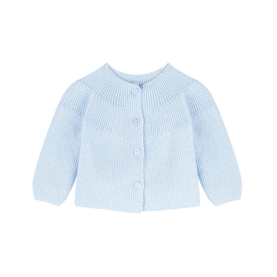 Baby Cotton Blend Chunky Knit Cardigan