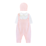 Baby 3-Piece Knit Jumpsuit Set