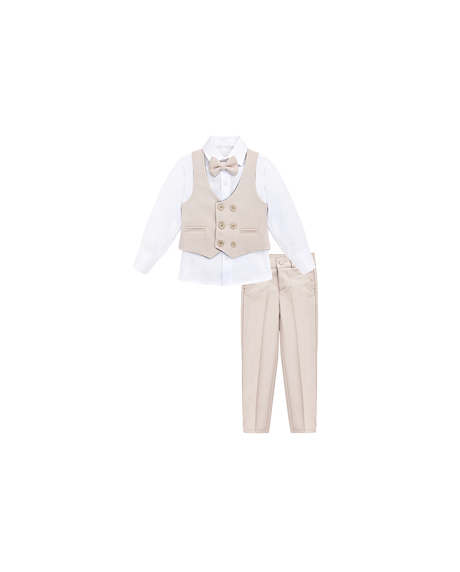 Little & Big Boys 4-Piece Formal Suit Set