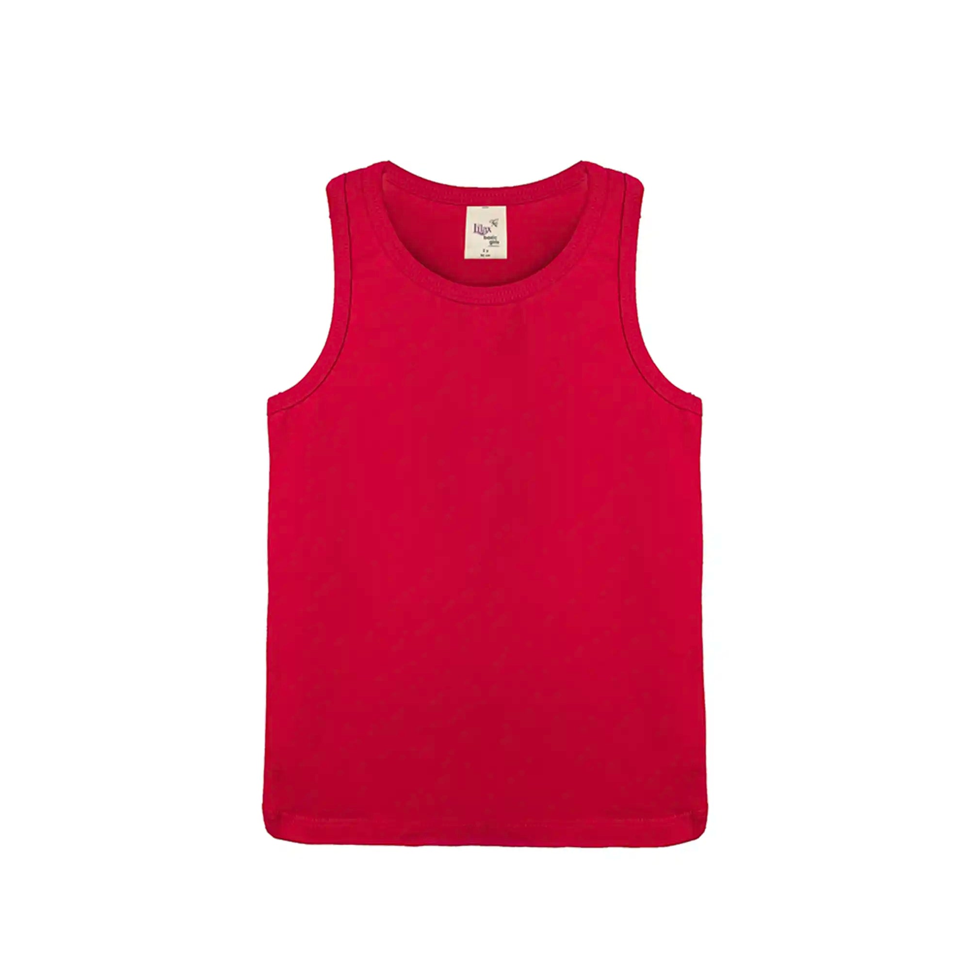 Girls' Soft Solid Cotton Blend Racerback Tank Top