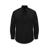 Boys' Button Down Shirt Solid Long Sleeve Dress Shirt