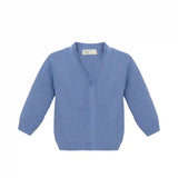 Lilax Little Boys Basic Long Sleeve V-Neck Classic Knit Cardigan Sweater