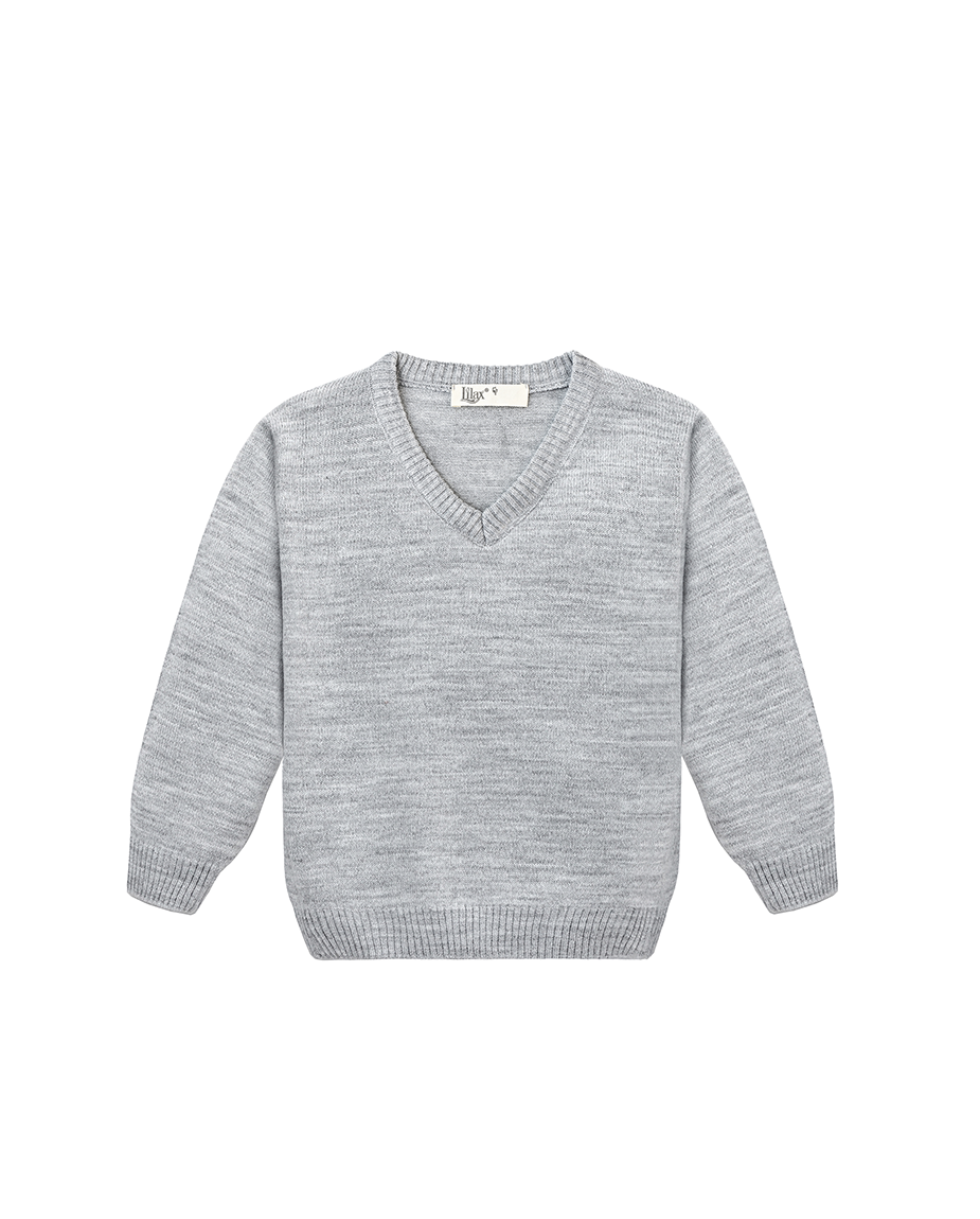 Toddler & Little Boys Classic V-Neck Knit Sweater