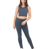 Girls Athletic Crop Top & Legging Set
