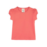 Baby Girls' Basic T-Shirt Short Sleeve Crewneck Tee