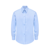 Lilax Boys' Button Down Shirt Solid Long Sleeve Dress Shirt