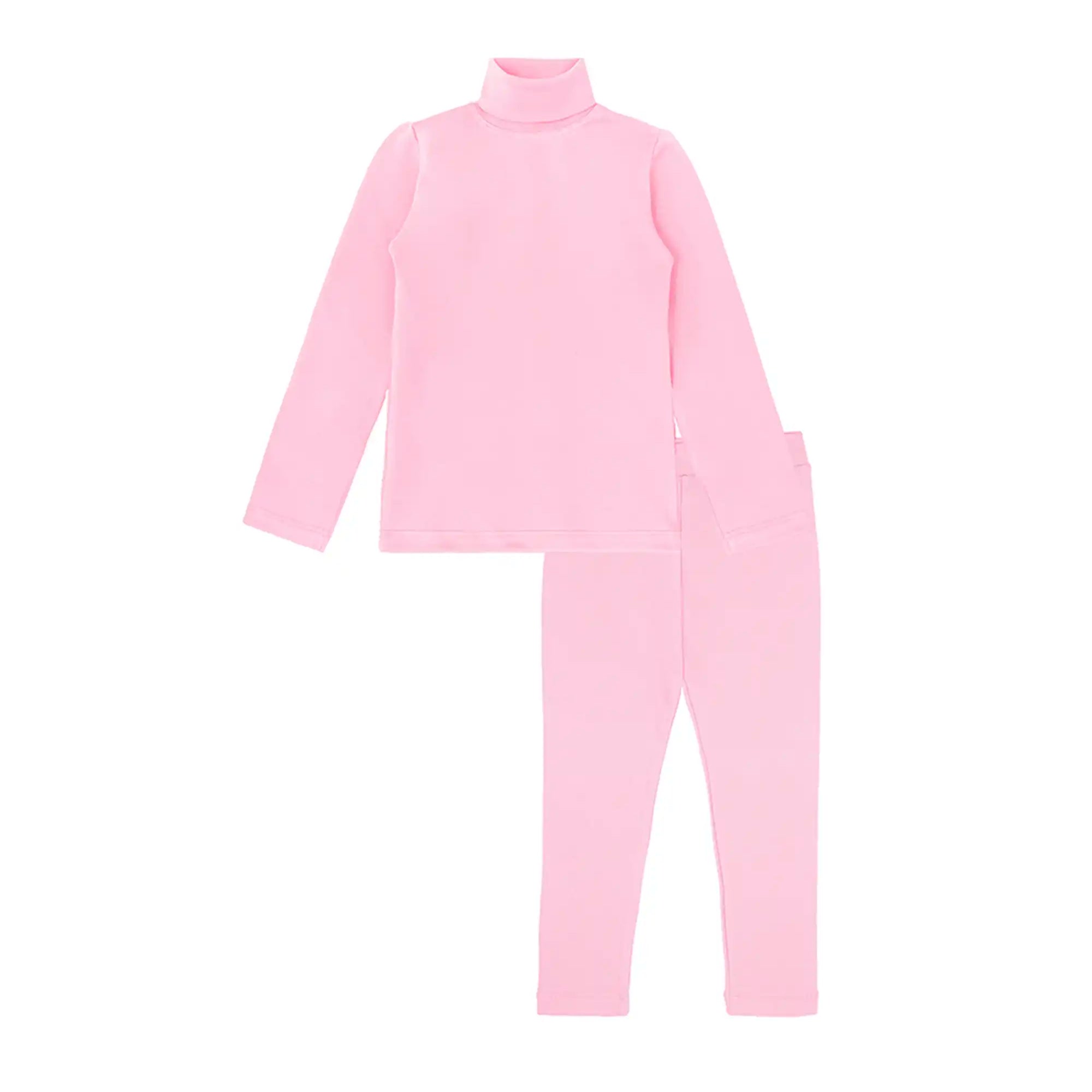 Girls' Long Sleeve Turtleneck Shirt and Leggings, Big & Toddler Girls' Clothings