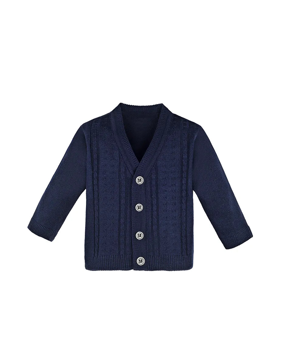Baby Cable-Knit Button Down Cardigan Sweater